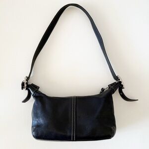 Coach Legacy Bag Shoulder Leather 9564 Demi Soho Boho Casual Y2K Chic Black